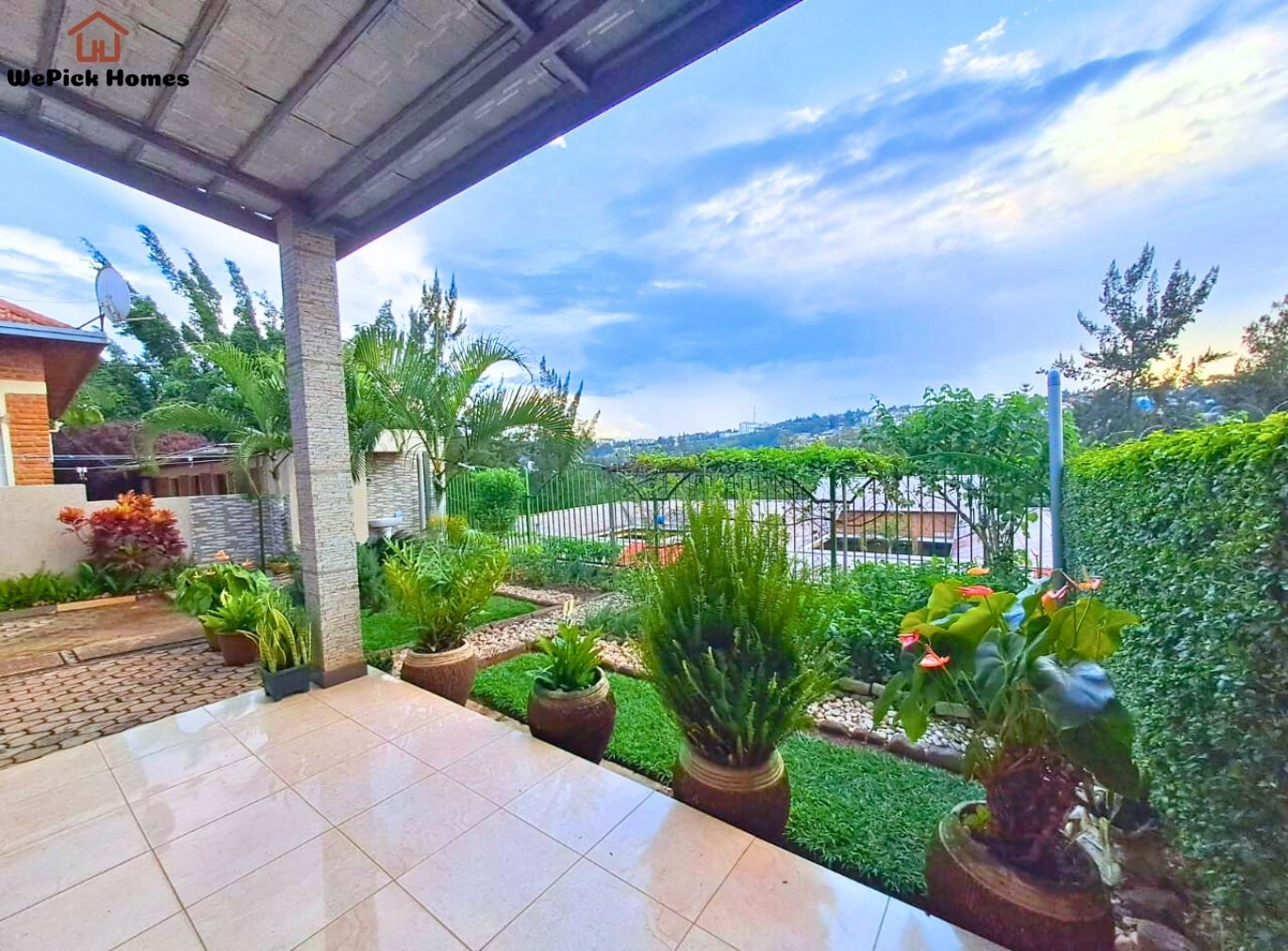 4-Bedroom House for Rent in Kibagabaga, Kigali | WePick Homes Real Estate.